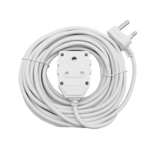 Extension 10m x 10A Cord with Double Coupler