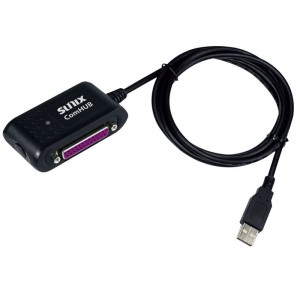 Sunix UTP1025B 1 Port USB to Printer Adapter