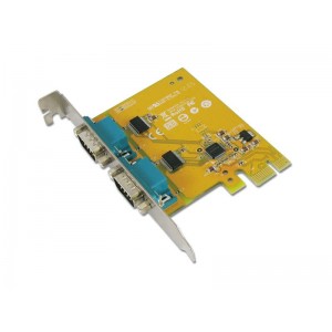 Sunix 6437A PCI Express Board - 2 Port / RS-232