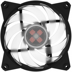 Cooler Master - Masterfan RGB Controller 3x Master Fan Pro 120mm Air Balance Chassis Cooling Fan - RGB LED