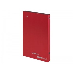 Lian-Li Ex-10Q Red 2.5" USB 3.0 SATA External Enclosure