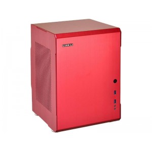 Lian Li PC-Q34KMP-R Red Aluminum Mini-ITX PC Case