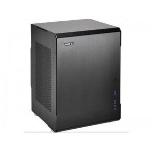 Lian Li PC-Q34KMP-B Black Aluminum Mini-ITX PC Case