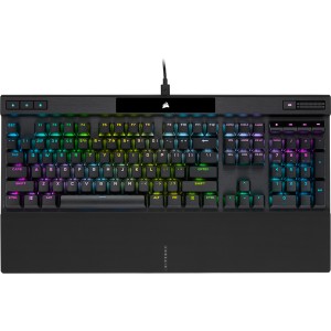 Corsair K70 RGB Pro Mechanical Gaming Keyboard with Polycarbonate Keycaps - Cherry MX Red