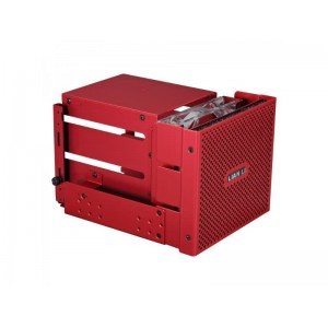 Lian-li EX-33R1 3 X 3.5" Internal Hard Drive Cage - Red