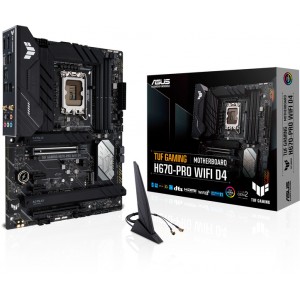 Asus Tuf Gaming H670-PRO WIFI D4 Intel H670 LGA 1700 Motherboard