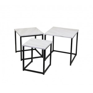 Fine Living Terzetto Side Table 3pcs Set