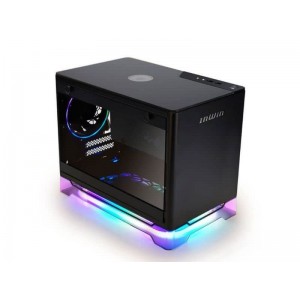 InWin A1 Plus Mini-ITX Gaming Case with 650W PSU - Black