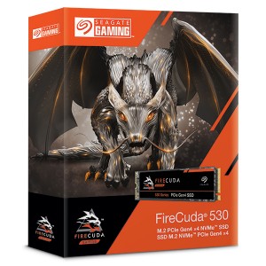 Seagate 500GB Firecuda 530 M.2 PCIe Solid State Drive