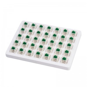Keychron Green Gateron Hot-Swappable Mechanical Switches – 35 Set