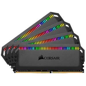 Corsair Dominator Platinum RGB 64GB (16GB x 4 kit) DDR4-3200 CL16 1.35v - 288pin Memory Module