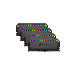 Corsair CMT64GX4M4Z3600C18 Dominator Platinum RGB 64GB (16GB x 4 kit) DDR4-3600 CL18 Memory Module