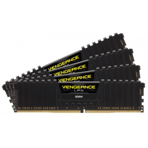 Corsair Vengeance LPX 128GB (4 x 32GB) DDR4-3600MHz CL18 Black Desktop Gaming Memory