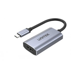 Unitek V1414A 8K USB-C to HDMI 2.1 Adapter - Space Grey