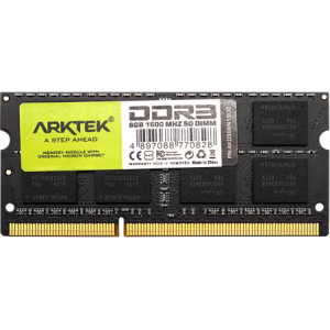 Arktek 8GB SO DIMM DDR3 1600Mhz 1.3v CL11 Laptop Memory
