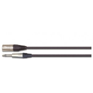 EWI Cables Male XLR-Jack Balanced Signal Cable – 2.5m - Black
