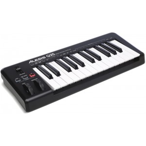 Alesis Q25 25-Key USB MIDI Keyboard Controller - Black