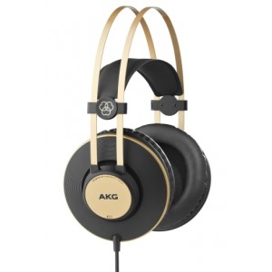 AKG K92 Closed-Black Studio Headphone - Black and Gold