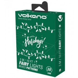 Volkano Twinkle Holiday Series Fairy Light 3M / 10 FT 30 LEDs – Christmas