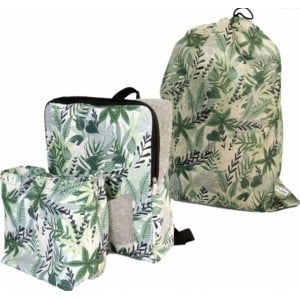 Totes Babe Jungle Diaper Backpack - Green