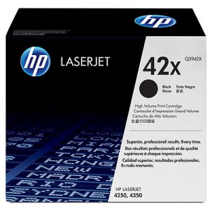 HP Q5942X 42X Black LaserJet 4250/4350 Cartridge HP LaserJet Print Cartridge