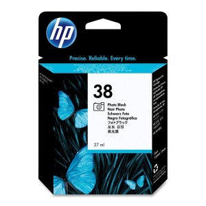 HP C9413A 8 Photo Black Pigment Ink Cartridge with Vivera Ink