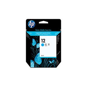 HP C4804A No.12 Cyan Ink Cartridge 55ml - for HP Business Inkjet 3000