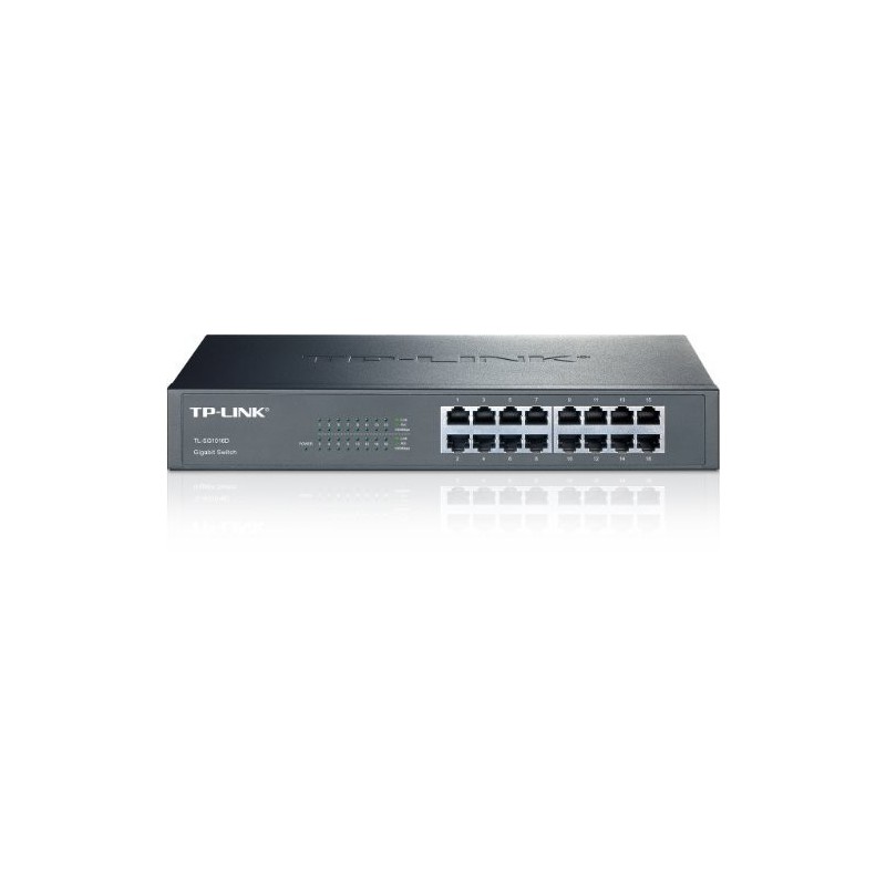 TP-LINK TL-SG1016D 16-Port Gigabit Ethernet Desktop/Rackmount Switch 