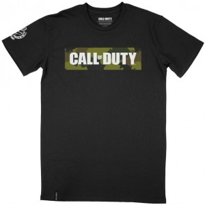 Call of Duty - Camo Logo - T-Shirt - Black - Medium