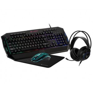 Volkano VX Gaming Heracles Series 4-in-1 Combo Keyboard Mouse Mousepad Headset