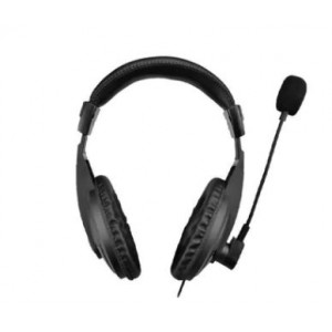 Astrum HS125 Wired Headset with Mic - Black