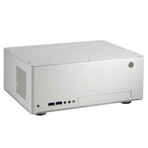 Lian Li PC-Q09 Mini-ITX Desktop Chassis - White with External 110w AC-Adapter