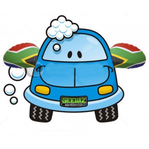 SA Car Mirror Flags - Slip on your side mirrors