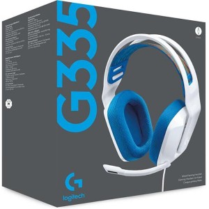 Logitech G335 Wired Gaming Headset - White (PC/Gaming)