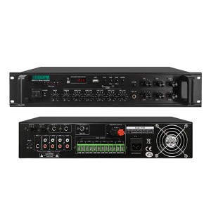 DSPPA MP610U 6 Zones Paging Amplifier with USB/ SD/ FM/ Bluetooth