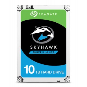 Seagate - SkyHawk AI 10TB SATA 3.5 inch Internal Hard Drive