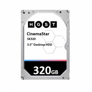 Hitachi CinemaStar 5K320 320GB 5400RPM SATA 3GB/s 8MB Cache 3.5-inch Hard Disk Drive