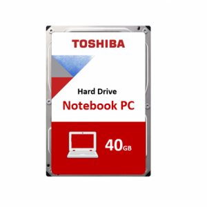 Toshiba 40GB 2.5" SATA-1.5Gb/s 5400rpm 8MB Notebook Hard Disk Drive