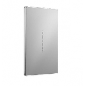 1TB External Mini HDD - Lacie Porsche Design / Silver (OEM Packaged/Not Retail)