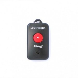 Cirago iAlert Tag with Bluetooth 4.0 Phone &amp; Key - Black