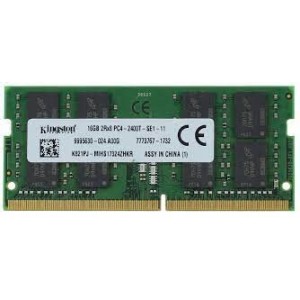 Kingston 16GB DDR4 (2400MHz) PC4 2Rx8 SODIMM RAM Laptop Memory Module