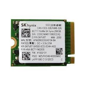 SK Hynix BC711 256GB M.2 2242 PCIe NVME Solid State Drive