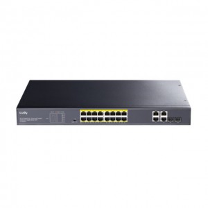Cudy 16-Port BASE-T Gigabit/2-Port 1000 BASE-X SFP/PoE+ 200W