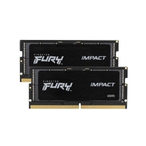 Kingston Fury Impact KF548S38IBK2-64 64GB (32GB x2) DDR5 4800MT/s Non ECC SODIMM Memory