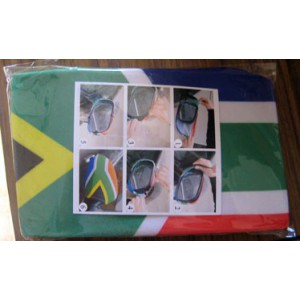 SA Car Mirror Flag Sock - Slip on your side mirrors