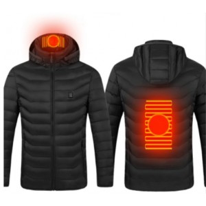 USB Heated Jacket - 2 Heating Areas