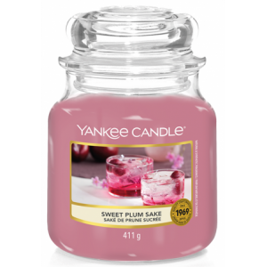 Yankee Candle Sweet Plum Sake Medium Jar