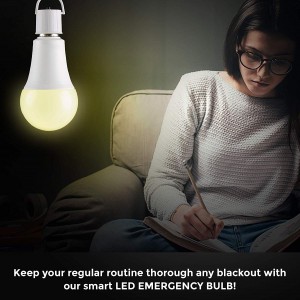 Emergency Smart  LED Light Bulb with Rechargeable Battery Back-up (Lasts up to 3-4 Hours) - 9W