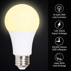 Emergency Smart  LED Light Bulb with Rechargeable Battery Back-up (Lasts up to 3-4 Hours) - 9W