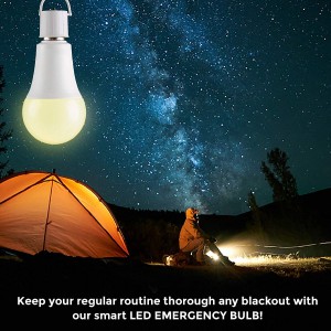 Emergency Smart  LED Light Bulb with Rechargeable Battery Back-up (Lasts up to 3-4 Hours) - 9W